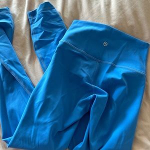 Poolside blue lululemon legging